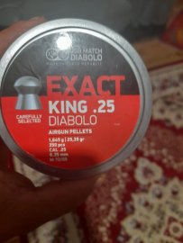 Recenze: Diabolo JSB Exact King 6,35mm 350ks - 1