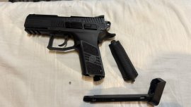 Recenze: Vzduchová pistole ASG CZ 75 P-07 Duty Blowback 4,5mm - 2