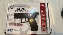 Recenze: Vzduchová pistole ASG CZ 75 P-07 Duty Blowback 4,5mm - 5