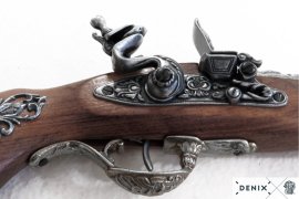 Replika Křesadlová pistole Blunderbuss, Rakousko 18. století 3