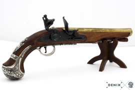 Replika křesadlové pistole generála George Washingtona, Anglie 18.stol. 3