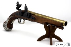 Replika křesadlové pistole generála George Washingtona, Anglie 18.stol. 4