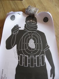 Recenze: Papírový terč Venox Terorista 61x43cm 10ks - 3