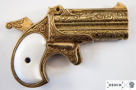 Replika Dvouhlavňový Derringer, USA 1866 2