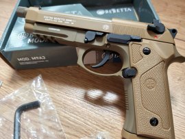 Recenze: Vzduchová pistole Beretta M9A3 FM FDE - 2