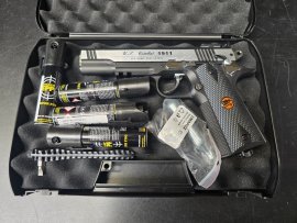 Recenze: Vzduchová pistole Bruni US Combat 1911 M stříbrná - 1