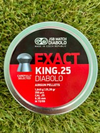 Recenze: Diabolo JSB Exact King 6,35mm 350ks - 1