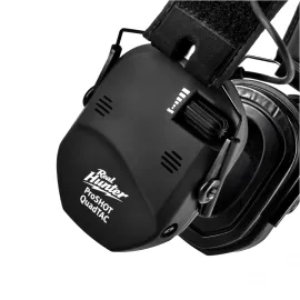 Aktivní střelecká sluchátka RealHunter Active ProSHOT QuadTAC Černé 2