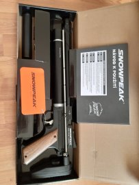 Recenze: Vzduchová pistole Snowpeak PP750L 4,5mm - 1