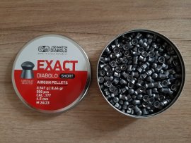 Recenze: Diabolo JSB Exact Short 4,52mm 500ks - 1