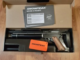 Recenze: Vzduchová pistole Snowpeak PP750L 5,5mm - 1