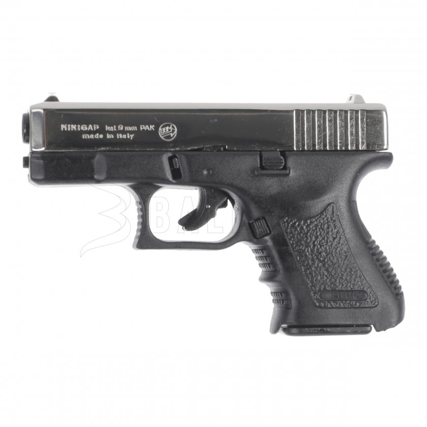 Plynová pistole Bruni MiniGap nikl cal.9mm