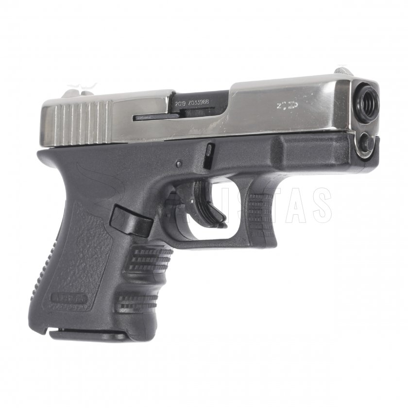 Plynová pistole Bruni MiniGap nikl cal.9mm