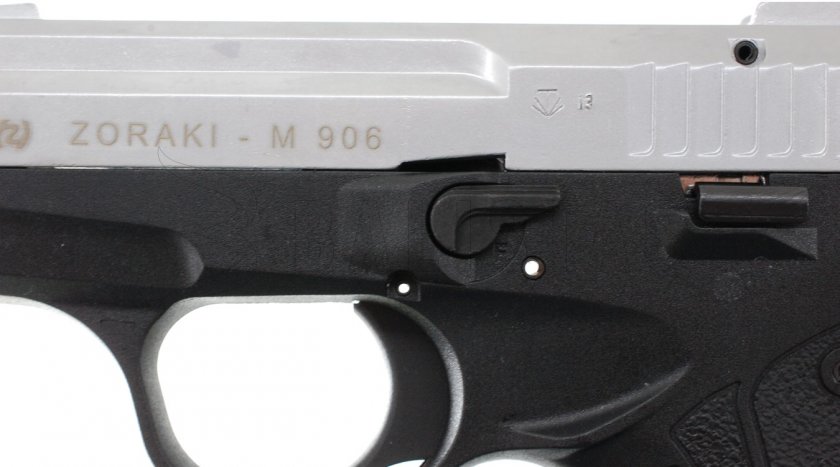 Plynová pistole Atak Zoraki 906 nikl cal.9mm