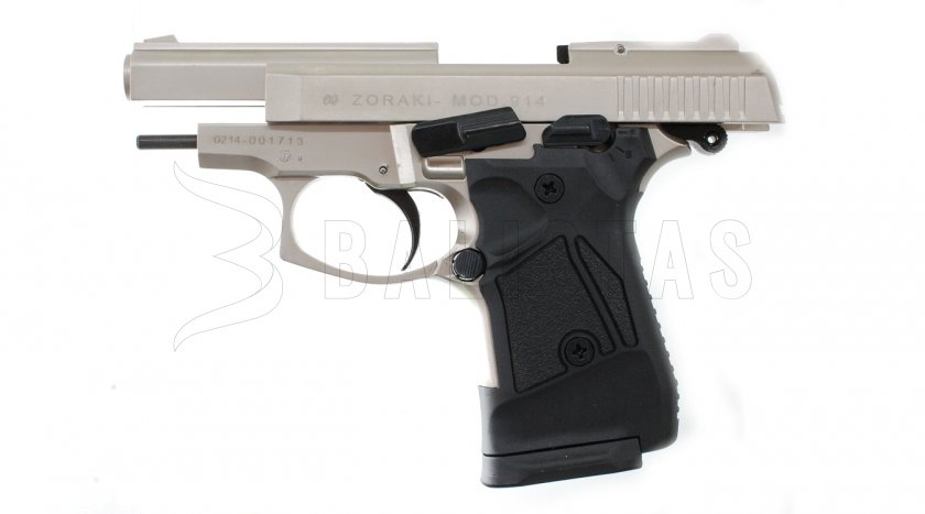 Plynová pistole Atak Zoraki 914 auto satén cal.9mm