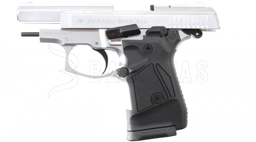 Plynová pistole Atak Zoraki 914 nikl cal.9mm