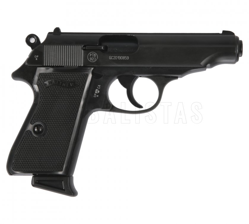 Plynová pistole Umarex Walther PP černá cal.9mm