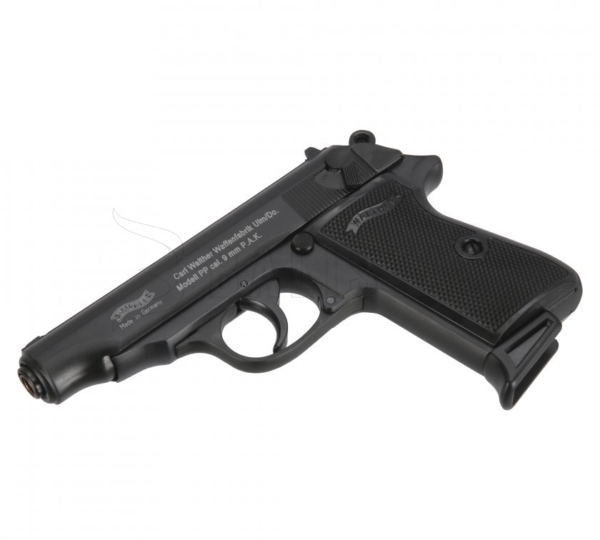Plynová pistole Umarex Walther PP černá cal.9mm