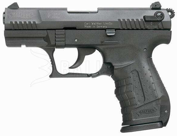 Plynová pistole Umarex Walther P22 černá cal.9mm