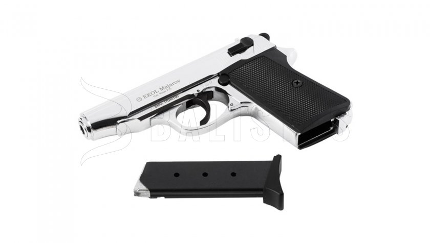 Plynová pistole Ekol Majarov Chrom cal. 9mm