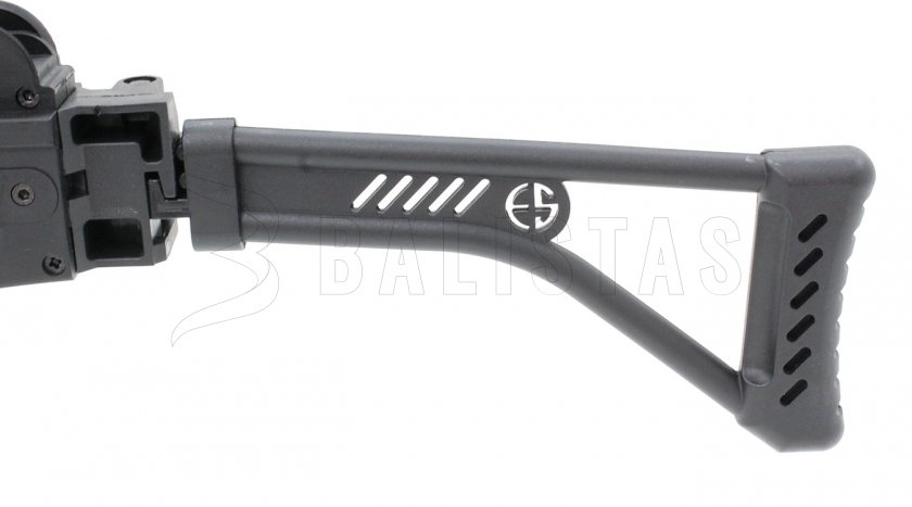 Plynová pistole Ekol ASI černá Sklopná Pažba cal.9mm