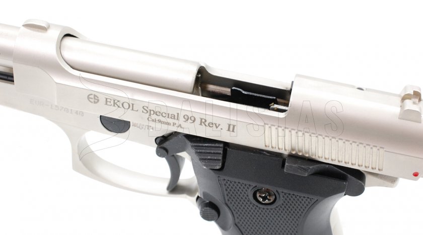 Plynová pistole Ekol Special 99 REV II satén cal.9mm