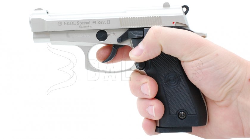 Plynová pistole Ekol Special 99 REV II satén cal.9mm