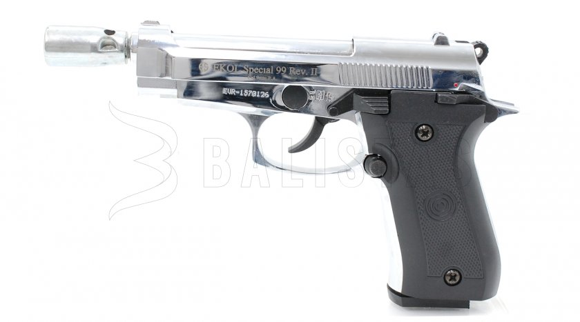 Plynová pistole Ekol Special 99 REV II chrom cal.9mm