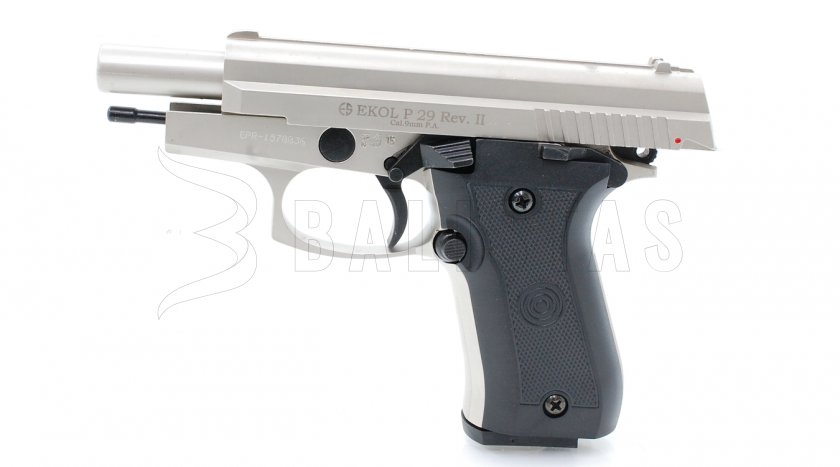 Plynová pistole Ekol P29 REV II satén cal.9mm