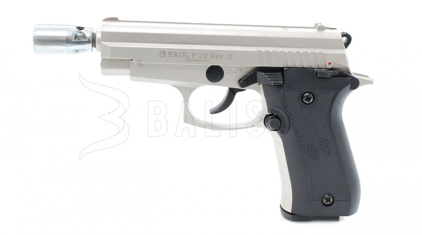 Plynová pistole Ekol P29 REV II satén cal.9mm
