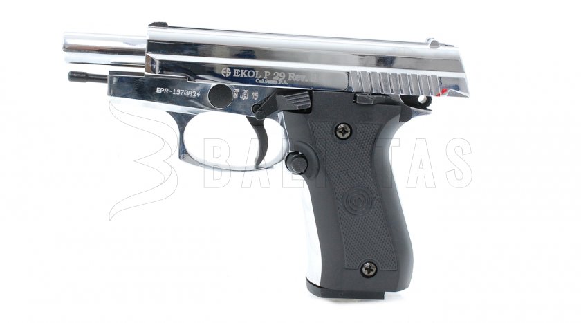 Plynová pistole Ekol P29 REV II chrom cal.9mm