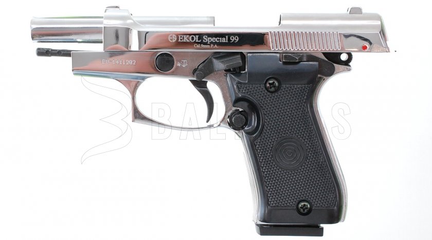 Plynová pistole Ekol Special 99 chrom cal.9mm