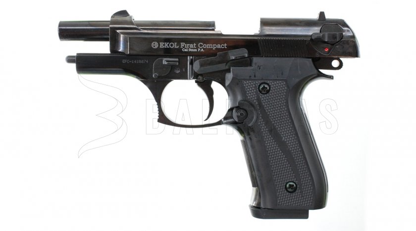 Plynová pistole Ekol Firat Compact černý cal.9mm