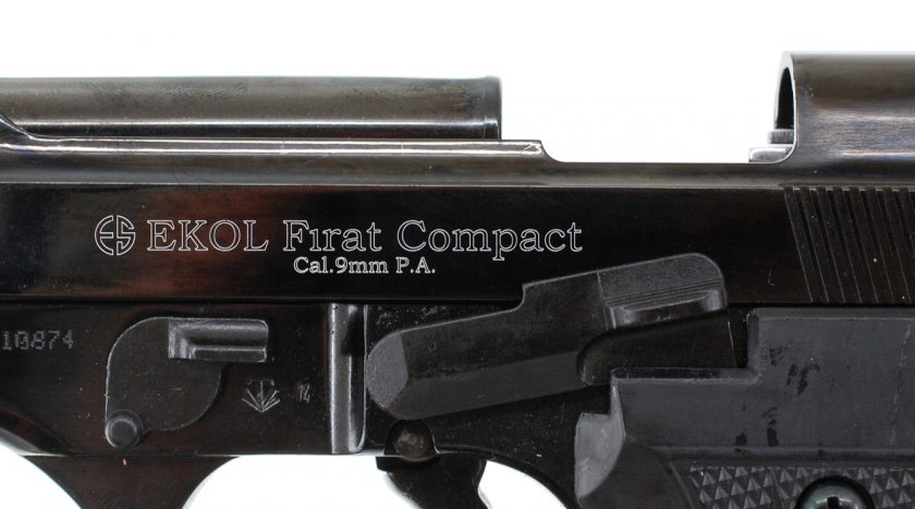 Plynová pistole Ekol Firat Compact černý cal.9mm