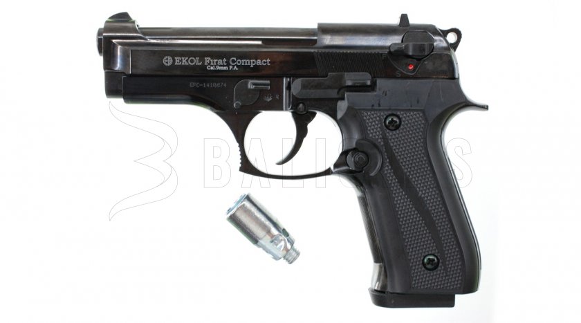 Plynová pistole Ekol Firat Compact černý cal.9mm
