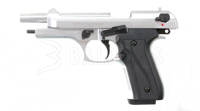 Plynová pistole Ekol Firat 92 nikl cal.9mm