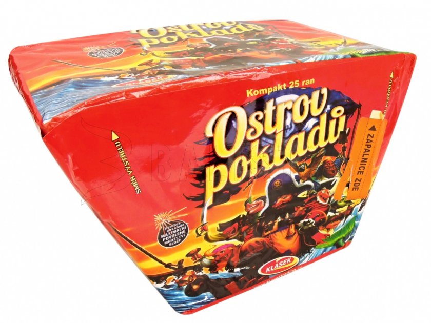 Kompakt 25ran / 25mm Ostrov pokladů šikmý
