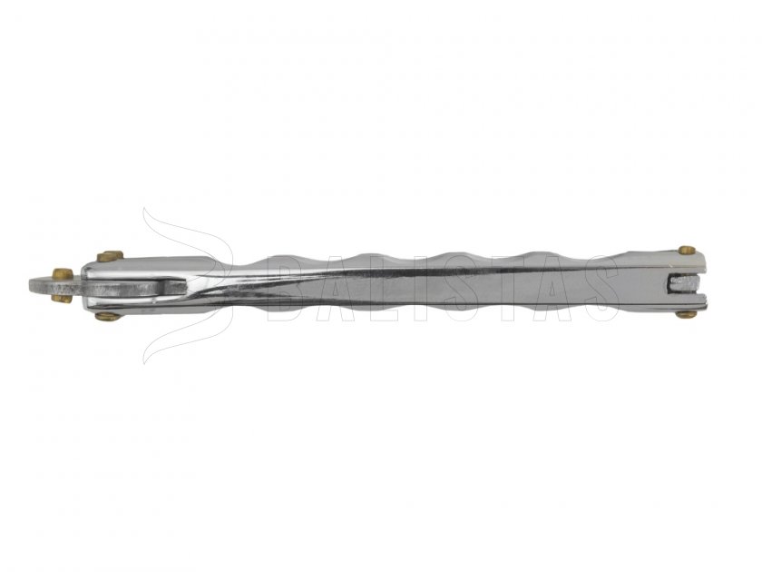 Nůž Joker motýlek chromovaný ostří 8,5 cm