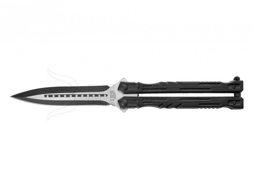 Nůž Joker motýlek černý ostří 11 mm