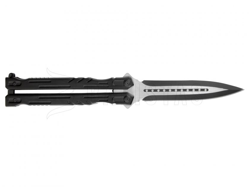 Nůž Joker motýlek černý ostří 11 mm