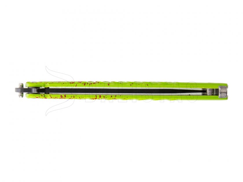 Nůž Joker motýlek zeleno-červený ostří 11 cm