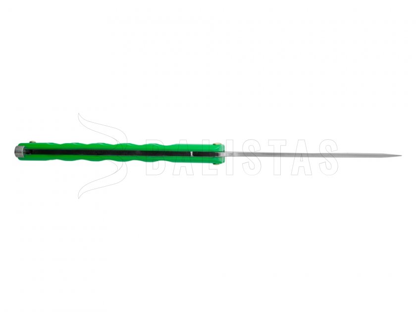 Nůž Joker motýlek zelený ostří 10 cm