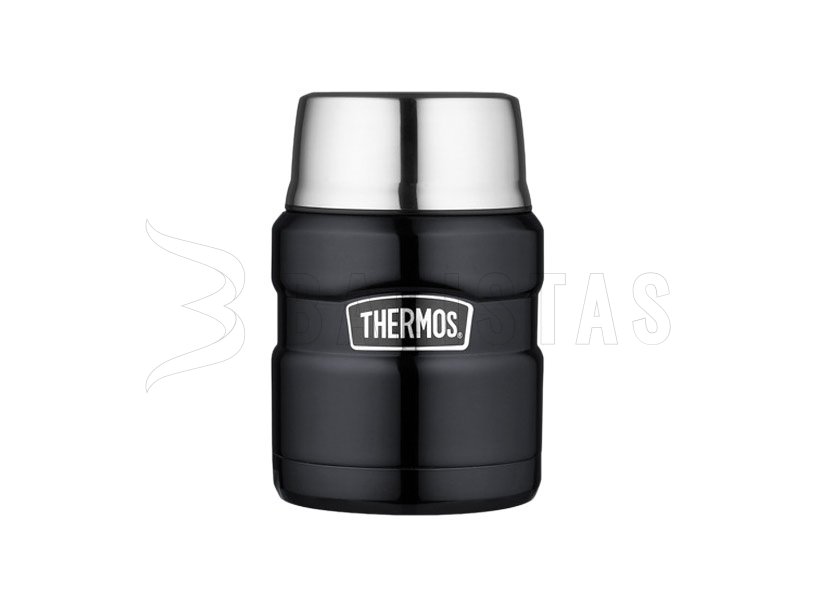 Termoska na jídlo se lžičkou Thermos King 0,47 l grafitová
