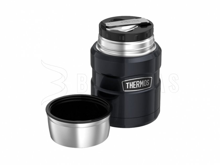 Termoska na jídlo se lžičkou Thermos King 0,47 l grafitová