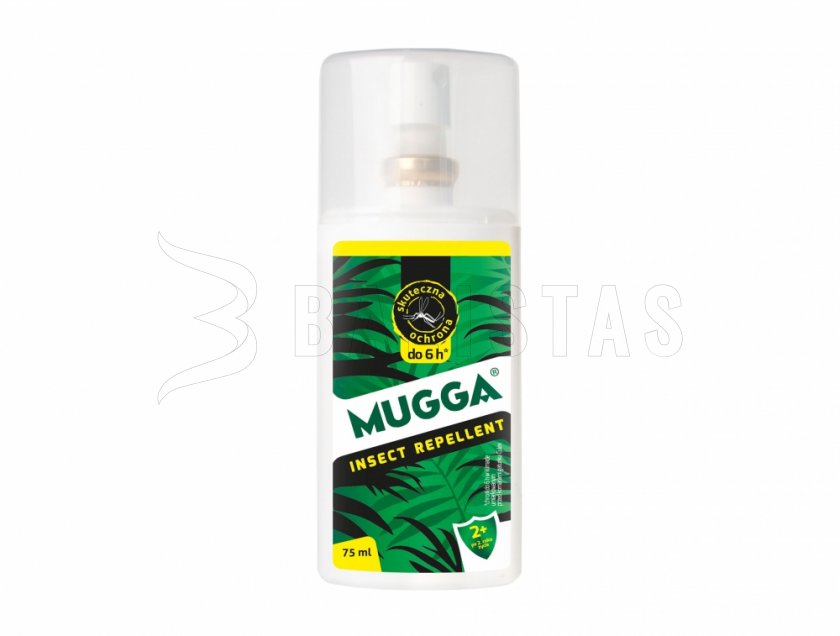 Repelent ve spreji Mugga 9,4% DEET 75 ml