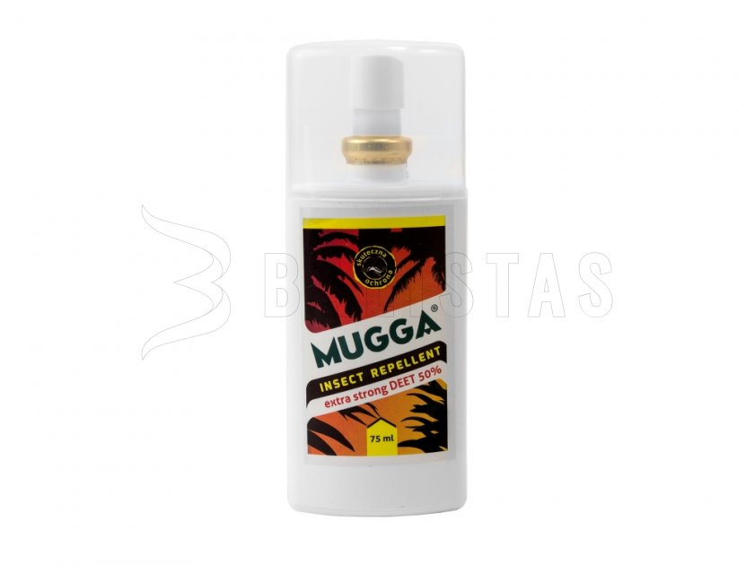 Repelent ve spreji Mugga 50% DEET 75 ml
