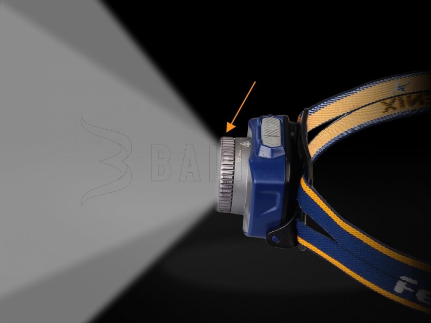 Čelová diodová svítilna Fenix HL40R modrá