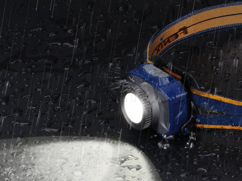 Čelová diodová svítilna Fenix HL40R šedá