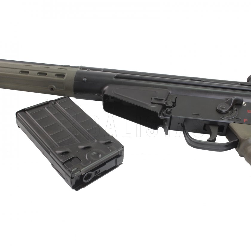 Airsoft HK G3 (LCT LC-3A3-S Zelená)