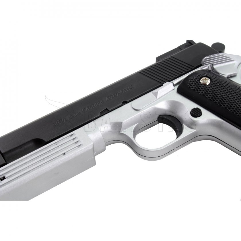 Airsoft Pistole STTi KELLER (Stříbrný)